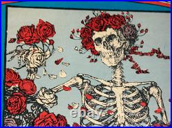 Grateful Dead Skeleton & Roses Avalon Ballroom Family Dog Concert Poster Fd-26-3