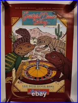 Grateful Dead/Sting Original First Print Concert Poster Las Vegas