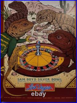 Grateful Dead/Sting Original First Print Concert Poster Las Vegas