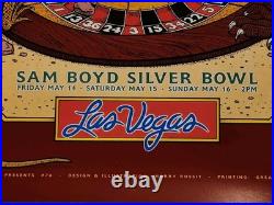 Grateful Dead/Sting Original First Print Concert Poster Las Vegas