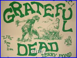Grateful Dead THE MATRIX 1966 Concert Poster