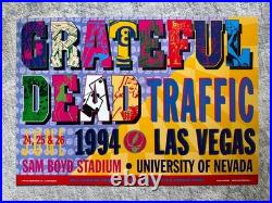 Grateful Dead & Traffic Concert Poster (Las Vegas 1994) #96