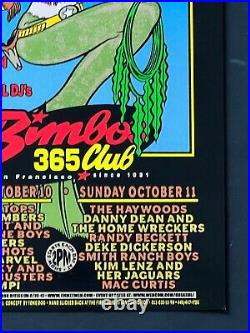 Grease Ball 1998 @ Bimo's 365 San Francisco Chuck Sperry Original Concert Poster