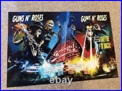 Guns N' Roses Concert Poster Hard Rock Live Arena Florida 2021 Limited Edition