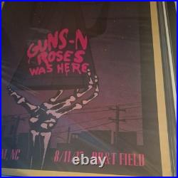 Guns N' Roses Winston-Salem NC Concert Poster 8/11/17 Limited Edition 111/275 Guns N' Roses Winston-Salem NC Concert Poster 8/11/17 Limited Edition 111/275