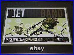 Guy Burwell S/N Jet The Band Concert Poster Durango Park Berbati's Pan Portland