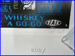 HELMET Whisky A Go Go 1992 PUNK Concert POSTER Signed & Numbered TAZ Mint