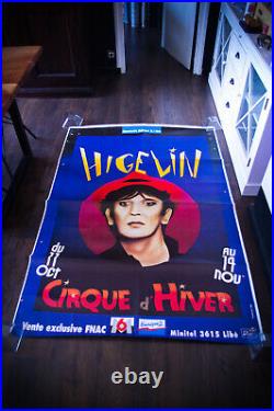 HIGELIN WINTER CIRCUS BY RAZZIA 4x6 ft Shelter Original Music Concert Poster Art