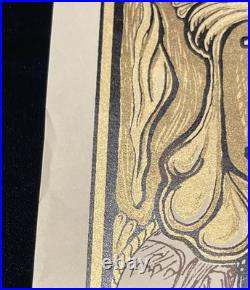 Hank Williams III & Assjack Concert Poster by Allen Jaeger Houston TX RARE x/100