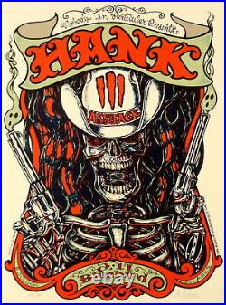 Hank Williams III Concert Poster Denver 2005 Hank Williams III Concert Poster Denver 2005