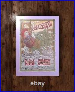 Hardly Strictly Bluegrass San Francisco 2018 October Purple Ltd Concert Poster