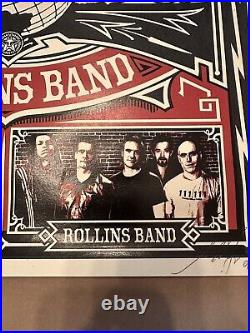 Henry Rollins Band Concert Poster Numbered 669/2000 18x24