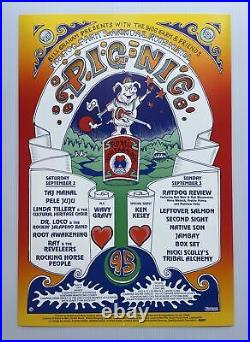 Hog Farm PigNic Concert Poster 1995