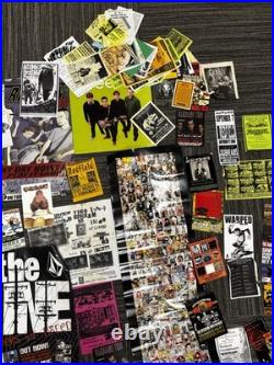Huge Vintage 1996-2002 Lot of Concert Announcements, Posters, Flyers Punk Rock +