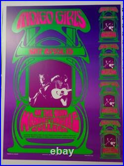 INDIGO GIRLS Concert Poster UNCUT Sheet Manhattanville College NY 2000 RARE INDIGO GIRLS Concert Poster UNCUT Sheet Manhattanville College NY 2000 RARE