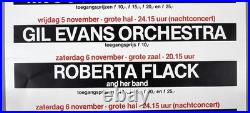 JAZZ FROM NEWPORT rare vintage original Rotterdam 1976 concert poster HUGE