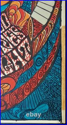 JEFFERSON AIRPLANE BUFFALO SPRINGFIELD MINNEAPOLIS 1967 Concert poster RARE