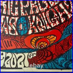 JEFFERSON AIRPLANE BUFFALO SPRINGFIELD MINNEAPOLIS 1967 Concert poster RARE