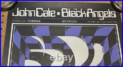 JOHN CALE/BLACK ANGELS 16X24 CONCERT ALTERNATE POSTER11/9/19AUSTIN #18 of 100