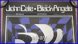 JOHN CALE/BLACK ANGELS 16X24 CONCERT ALTERNATE POSTER11/9/19AUSTIN #18 of 100