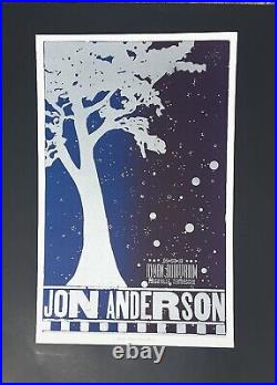 JON ANDERSON YES & VANGELIS Hatch Show Print Nashville RYMAN 2019 Concert Poster