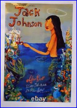 Jack Johnson Fillmore 2002 Fdn1 Original Concert Poster