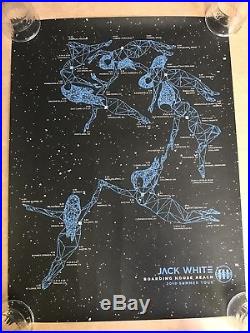 Jack White Boarding House Reach world tour concert poster