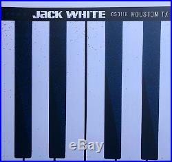 Jack White Houston concert Poster 5/1 2018 boarding house reach 143/321 keyboard