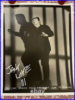 Jack White Nashville Frankenstein Concert Poster 5/1/22 Glossy Photo Print Rare