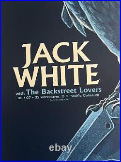Jack White Vancouver 2022 Poster