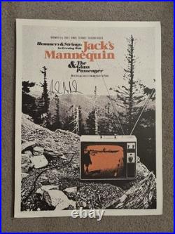 Jack's Mannequin Hammer & Strings Concert Poster SIGNED 2008 Denver
