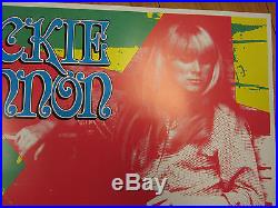 Jackie Dashannon The Bottom Line rock n roll original concert Poster