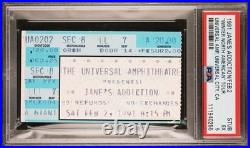 Jane's Addiction Original Concert Poster 1991 + Stub Universal Amphitheatre