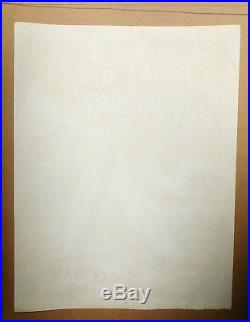 Janis Joplin Blue Cheer Rare Original 1967 Hippie Concert Poster Handbill