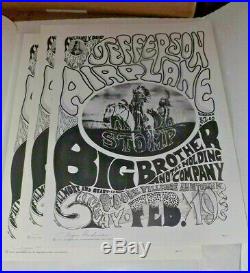 Jefferson Airplane 1966 Concert Poster SIGNED BY SIGNE ANDERSON ORIGINAL SINGER