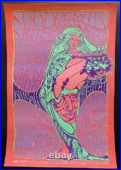 Jefferson Airplane Concert Poster 1967 Winterland