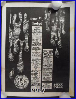 Jefferson Airplane Freddie Hubbard Fillmore 1966 Concert Poster Flyer Handbill