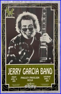 Jerry Garcia Band Concert Poster Los Angeles 1993 Blemished Jerry Garcia Band Concert Poster Los Angeles 1993 Blemished