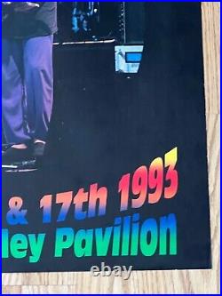 Jerry Garcia Band UCLA Pauley Pavillion Los Angeles 1993 Original Concert Poster