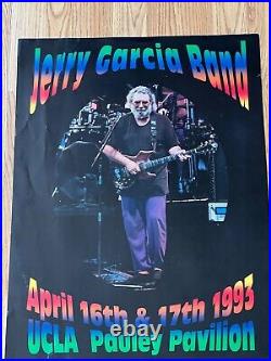 Jerry Garcia Band UCLA Pauley Pavillion Los Angeles 1993 Original Concert Poster