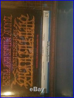 Jimi Hendrix CGC Concert Poster BG 140 OP-1
