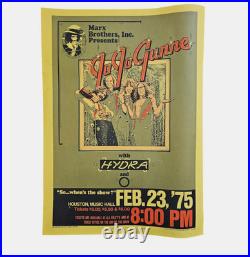 Jo Jo Gunne Hydra 16x22 Concert Poster 1975 Marx Brothers Houston Music Hall