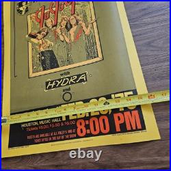 Jo Jo Gunne Hydra 16x22 Concert Poster 1975 Marx Brothers Houston Music Hall