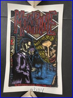 John Howard Original Signed LE 1995 Morphine Concert Poster 3/500