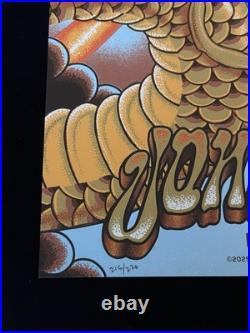 Johnny Blue Skies Sturgill Simpson Concert Poster Tulsa 25 Kreizenbeck 5/2/25