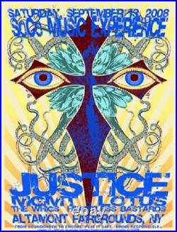 Justice Concert Poster 2008