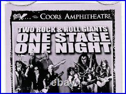 KISS Band Concert Poster Aerosmith Rocksimus Maximus Tour San Diego CA 2003