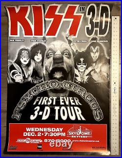 KISS concert posters prints vintage