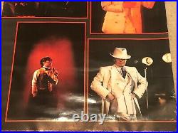 Kenji (Kenzi) Sawada Vintage Original 1983 Concert Tour Poster, Very Rare 32x23