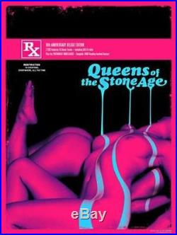 Kii Arens 2010 Queens of the Stone Age Concert Poster 18 x 24 Rated R